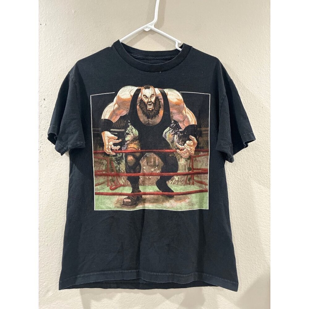 WWE Braun Strowman I'm Not Finished with You Graphic T Shirt Black Crewneck M